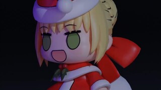 Nero approaches the Master while singing Christmas carols