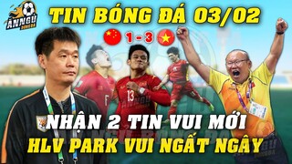 Niềm Vui Nhân Đôi, ĐTVN Nhận Bão Tin Vui Ngày Mồng 3 Tết...HLV Park Hang Seo Vui Ngất Ngây