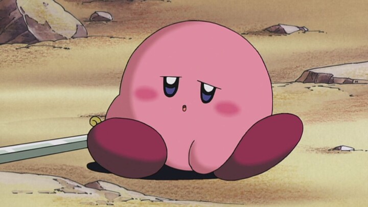 Kirby Baby who dares to give up