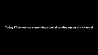 COMING SOON ON MY CHANNEL