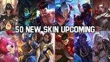 50 NEW SKIN UPCOMING MOBILE LEGENDS (Paquito Collaboration Skin) - Mobile Legends Bang Bang
