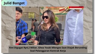 Kini Digugat Rp4,2 Miliar, Ghea Youbi Mlengos Saat Diajak Berunding Soal Pelanggaran Kontrak Kerja