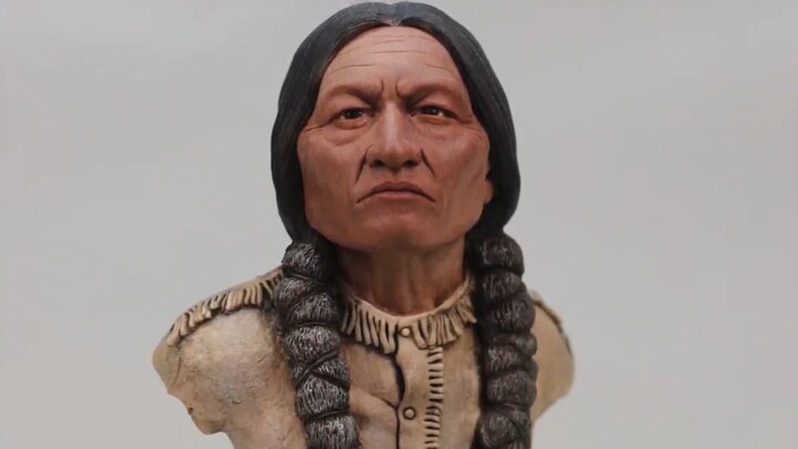 [Indians | Sculpture] A tribal leader who made the US federal government tremble with fear for 24 ye