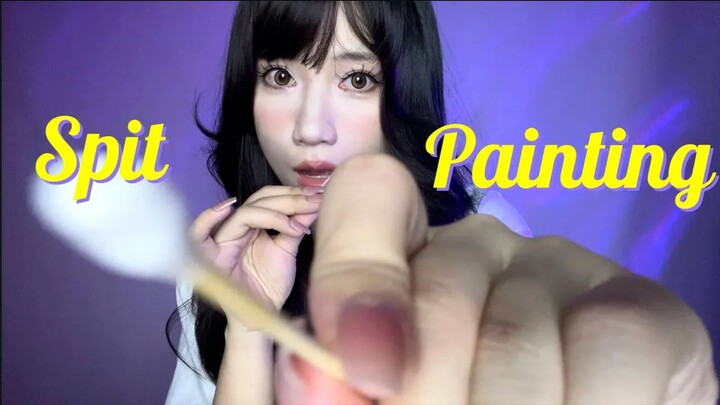 【جِي واي إيه إس إم آر】 صوت اللعاب ورسم البصق