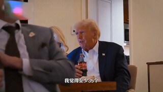 Trump vừa uống Coke vừa ra lệnh