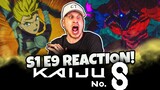 WE'RE UNDER ATTACK!!! 😨 | Kaiju No. 8 S1 E9 Reaction (Raid on Tachikawa Base)
