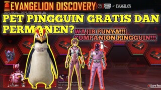 EVANGELION DISCOVERY PUBG MOBILE | NEW COMPANION LUCU GRATIS DAN PERMANEN