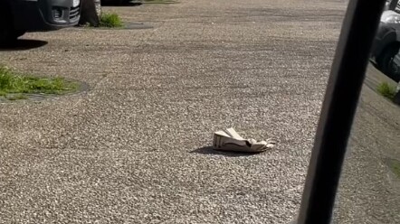 When Breaking Bad accidentally runs over something on the road