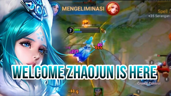 WELCOME ZHAOJUN IS HERE
