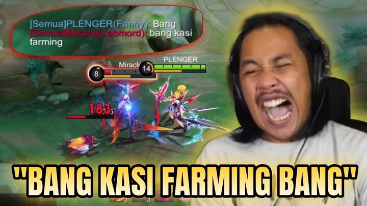 LEOMORD MINTA FARMING SAMA FANNY DWIWOII 🤣🤣 - Mobile Legends