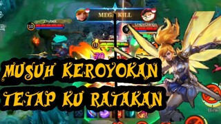musuh keroyokan tetap ku gaskan