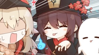 【原神可爱】可莉：有鬼啊还是二只！