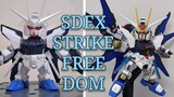 [Nikmati satu pukulan] Bandai SDEX Strike Freedom Gundam