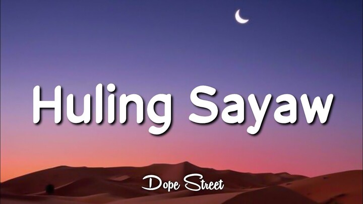 Dale Paras - Huling Sayaw (Lyrics)