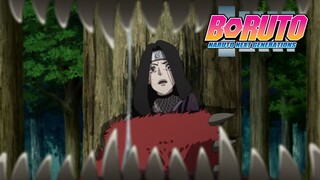 Taking Down a Flame Bear in One Hit | Boruto: Naruto Next Generations