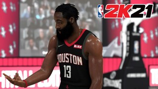 NBA 2K21 Modded Orlando Bubble Playoffs - Rockets vs. Thunder | Current Gen Gameplay