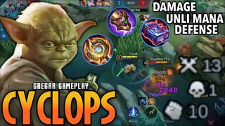 NEW BUILD!! INSANE DAMAGE CYCLOPS BEST BUILD IN 2022 | BUILD TOP 1 GLOBAL CYCLOPS - MLBB