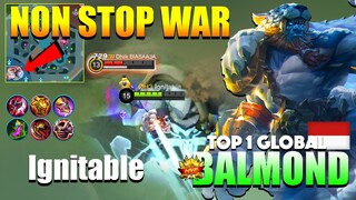 Balmond Over Confident! Totally Sad Ending | Top 1 Global Balmond Gameplay By Ignitable ~ MLBB