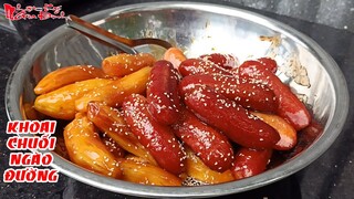 Chia Sẻ Cách Làm Khoai Chuối Ngào Đường Thơm Ngon Nhớ Mãi Một Thời Tuổi Thơ | NKGĐ