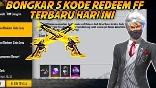 BONGKAR 5 KODE REDEEM FREEFIRE TERBARU HARI INI 9 NOVEMBER 2021 -  100%WORK