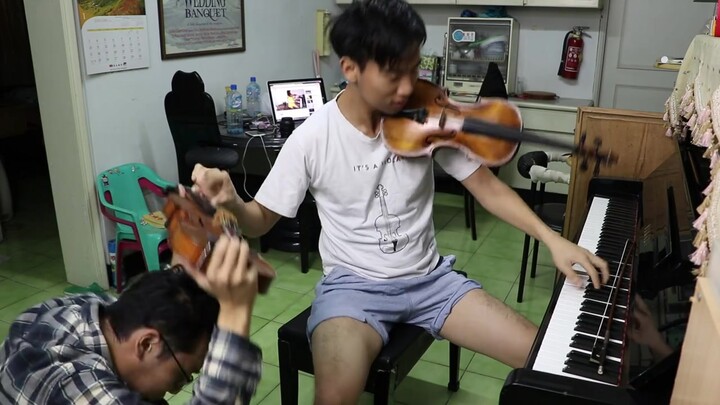 【TwoSetViolin Song Cầm Hiệp】Con người trong tưởng tượng vs con người thực tế