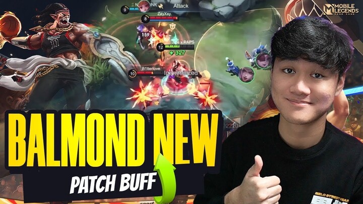BALMOND JUNGLER DI BUFF NEW PATCH MAKIN SAKIT DAN TEBEL ! - Mobile Legends
