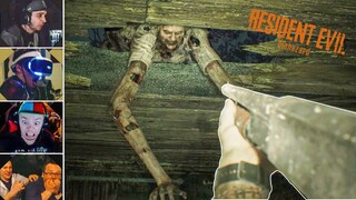 Resident Evil 7 Top Twitch Jumpscares Compilation (Horror Games)