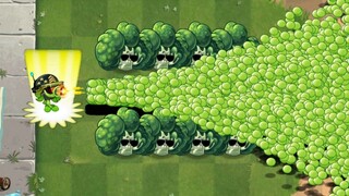 ความท้าทาย PVZ 2 - พืชเลเวล 1 จำนวน 50 ตัวใช้การเคลื่อนไหวครั้งใหญ่เพื่อต่อสู้กับซอมบี้รายสัปดาห์เลเ