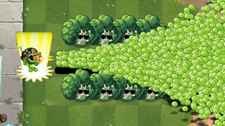 PVZ 2 Challenge - 50 level 1 plants use a big move against level 15 weekly zombies