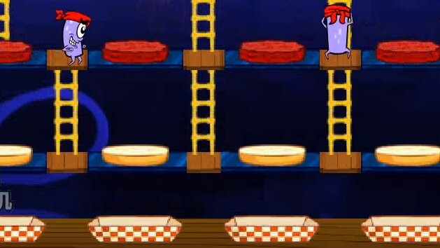 SpongeBob makes hamburgers (gave up after level 11)