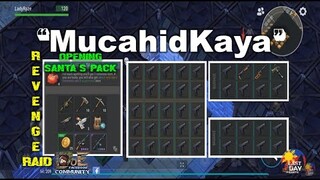 "MucahidKaya" | OPENING SANTA'S PACK |REVENGE RAID | 42 GUNS | 1c4   - Last Day On Earth: Survival