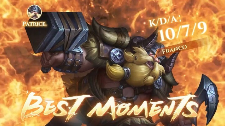 Franco Mobile Legends - Best Moments edited by Moonton