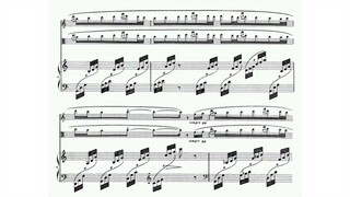 Reynaldo Hahn - Romanesque for flute, viola and piano (audio + sheet music)