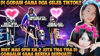 TIBA - TIBA GUE DI GODAIN SAMA DUA SELEB TIKTOK INI, KENAPA YA? PADAHAL NIAT MAU SPIN XM8 2 JUTA!