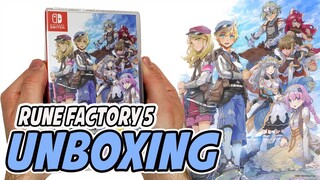 Rune Factory 5 (Nintendo Switch) Unboxing