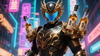 当酒变身为假面骑士【哔斯卡AI影像大赛-奇想世界】
