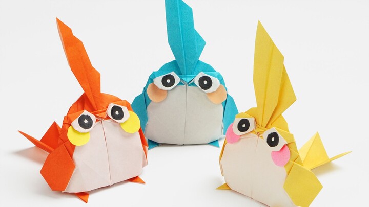 【Hướng dẫn đầy đủ】Chim giấy gấp từ Pinokoni