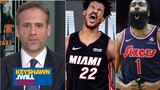 Max Kellerman "breaks down" NBA Playoffs: Philadelphia 76ers vs Miami Heat; Embiid out for Game 1-2