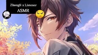 Обещание Чжун Ли защищать тебя | ASMR Zhongli | Zhongli x Listener | sub rus