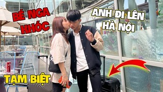 (Vlog) BéChanh Tạm Biệt Bé Nga Đi Lên Hà Nội Về Team Quý11N, BéNga Bật Khóc!!