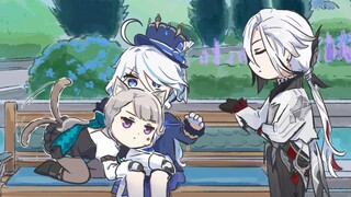 【Weak-hearted True-kun】Compensation to Fufu "Heart House Cat"