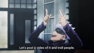 Gojo wants to troll People || Jujutsu Kaisen