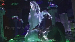 【发光鱼尾】【美人鱼】师父Ann发明的发光鱼尾，梦幻到忘记黑夜