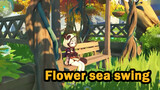 Flower sea swing