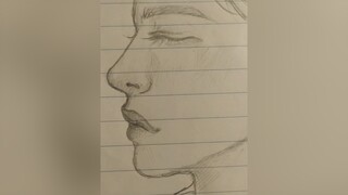 Đôi khi không biết bản thân đang vẽ nam hay nữ nữa 😥 bức vẽ trong giờ chào cờ của toi 🥺🥺🥺 art