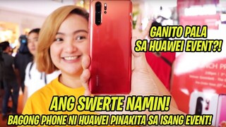 BAGONG PHONE NI HUAWEI! NADISCOVER NAMIN SA EVENT!