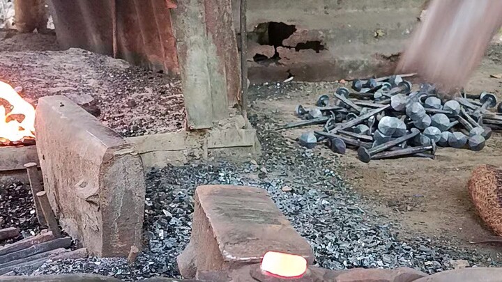 Blacksmith work shot video