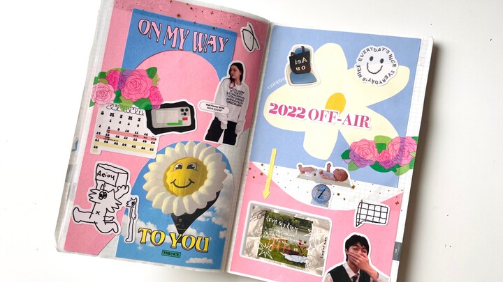 Wall-Hanging Journal | Soft Color Palette! So Girly! Heartwarming Style