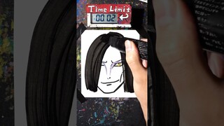 How to Draw Orochimaru in 30 Seconds