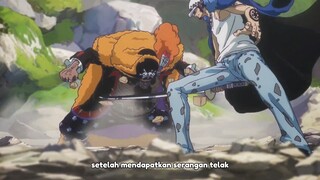 LAW DIBUAT TAK BERDAYA MELAWAN KUROHIGE - ONE PIECE